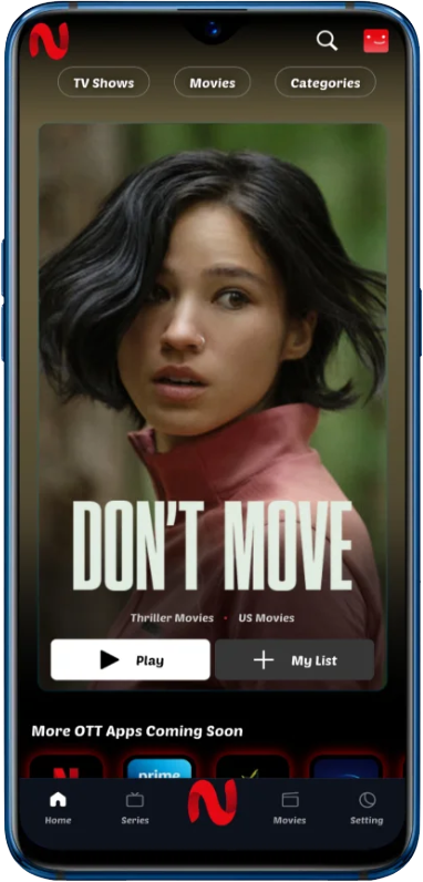 Streaming on phone